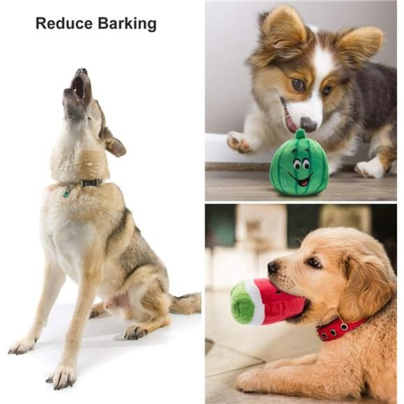 Dog Squeaky Toys Cute Plush Small Dog Toys for Small Medium Large Dogs - Picture 2 of 6